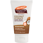Palmer's Coconut Hydrate Hand Cream tube with coconut image.