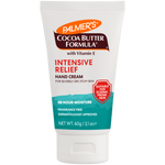 Intensive Relief Hand Cream for dry skin, 48-hour moisture, fragrance-free.