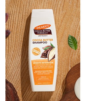 Cocoa Butter & Biotin Length Retention Shampoo 400ml