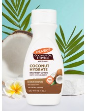 Benefits:

Hydrates & Replenishes skin with natural Coconut Oil and Green Coffee for visibly healthy-looking, radiant skin
48 hour moisture
Vegan Friendly - No animal ingredients or testing
Free of Parabens, Phthalates, Dyes
Ethically & Sustainably Sourced Ingredients
America's #1 Coconut Oil Body Care brand
Fair Trade Certified Organic Extra Virgin Coconut Oil
Works well layering with Palmer's Coconut Body Oil and Balm
Dermatologist Approved

 
Hydrate and Replenish skin with Palmer's Coconut Oil Formula daily body lotion, crafted with antioxidant-rich Coconut Oil and Green Coffee Extract for radiant, healthy-looking skin.
Proudly made in U.S.A., Palmer's® has been a trusted brand for over 180 years, providing high-quality natural products that are passed down from generation to generation.  America's #1 Coconut Oil Skin Care brand Palmer's Coconut Oil Formula uses the highest quality natural ingredients for superior moisturization head-to-toe.
 