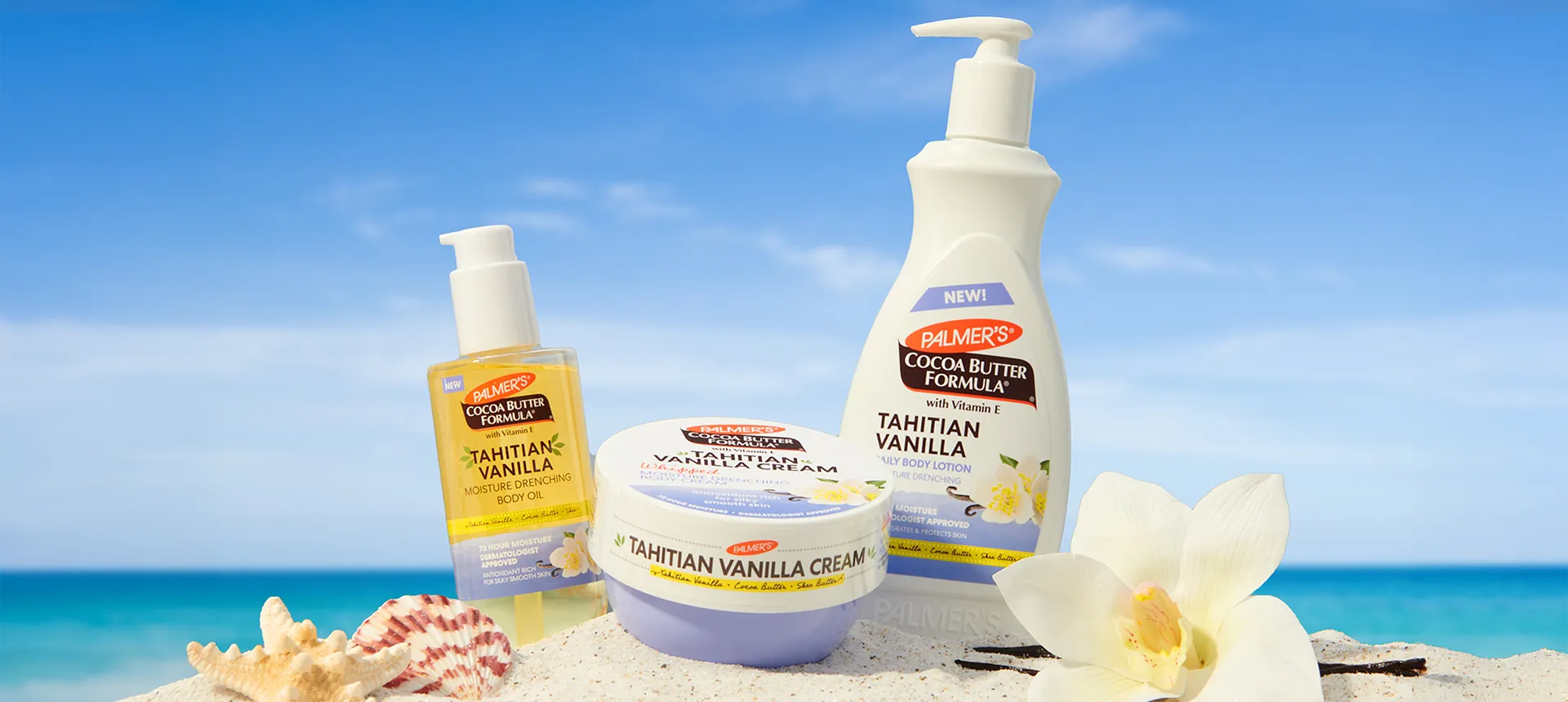 Introducing Palmer’s New Tahitian Vanilla Body Care Range, Launching Next Month