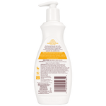 Back of Palmer's Raw Shea Nourish Body Lotion bottle with label details.