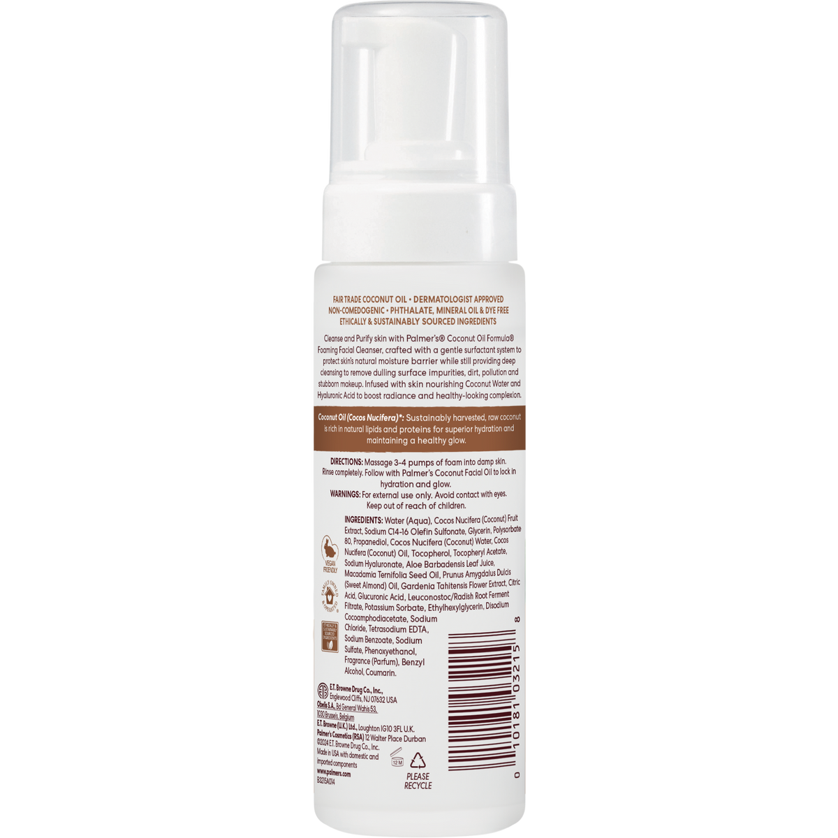 Coconut Hydrate Foaming Facial Cleanser 150ml