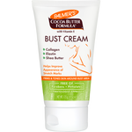 Cocoa Butter Bust Firming Cream tube with collagen, elastin, and shea butter.