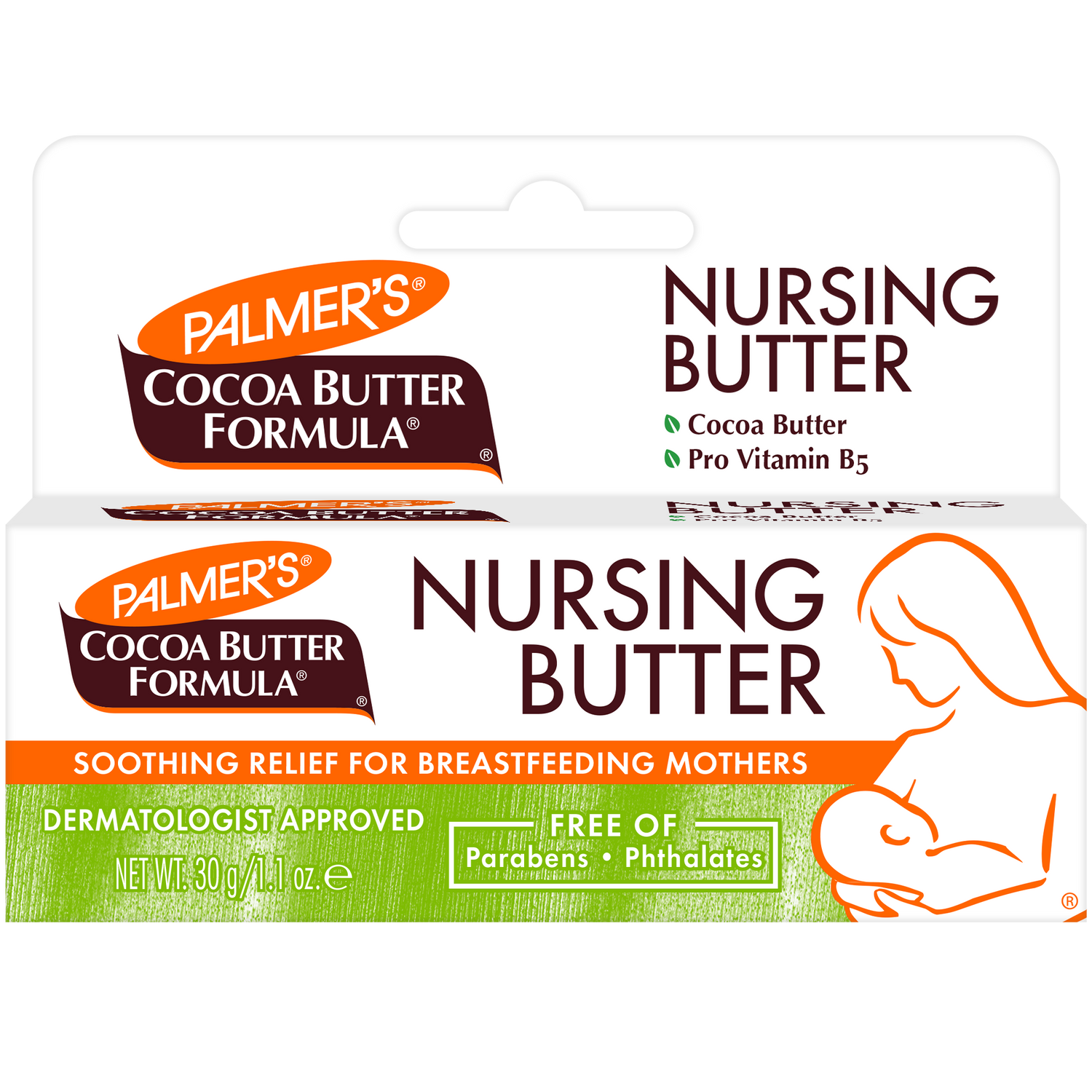 Nursing Butter Nipple Cream for Pregnancy and Breastfeeding 30gm