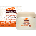Palmer’s Cocoa Butter Moisture Rich Night Cream jar and box.