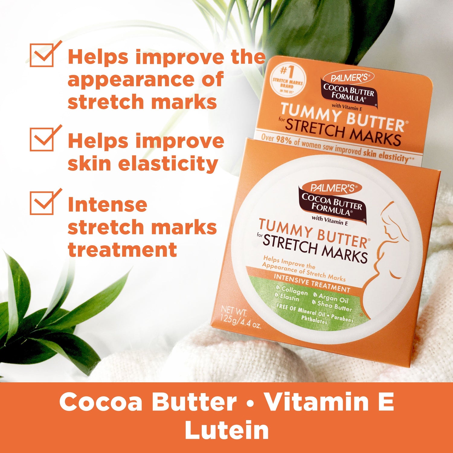Cocoa Butter Tummy Butter for Pregnancy Stretch Marks 125gm