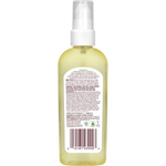Rosemary Mint Strengthening Hair & Scalp Oil, clear bottle, detailed label.