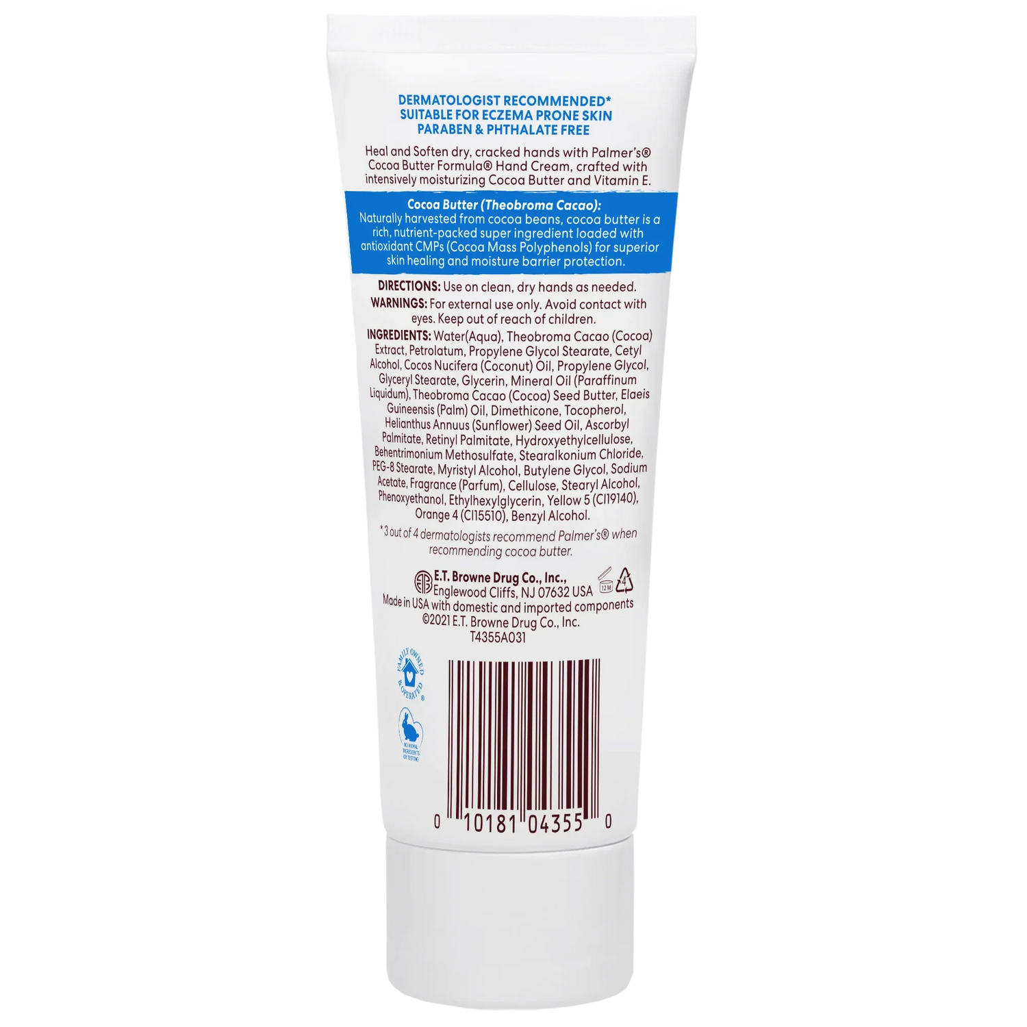 Cocoa Butter Hand Cream