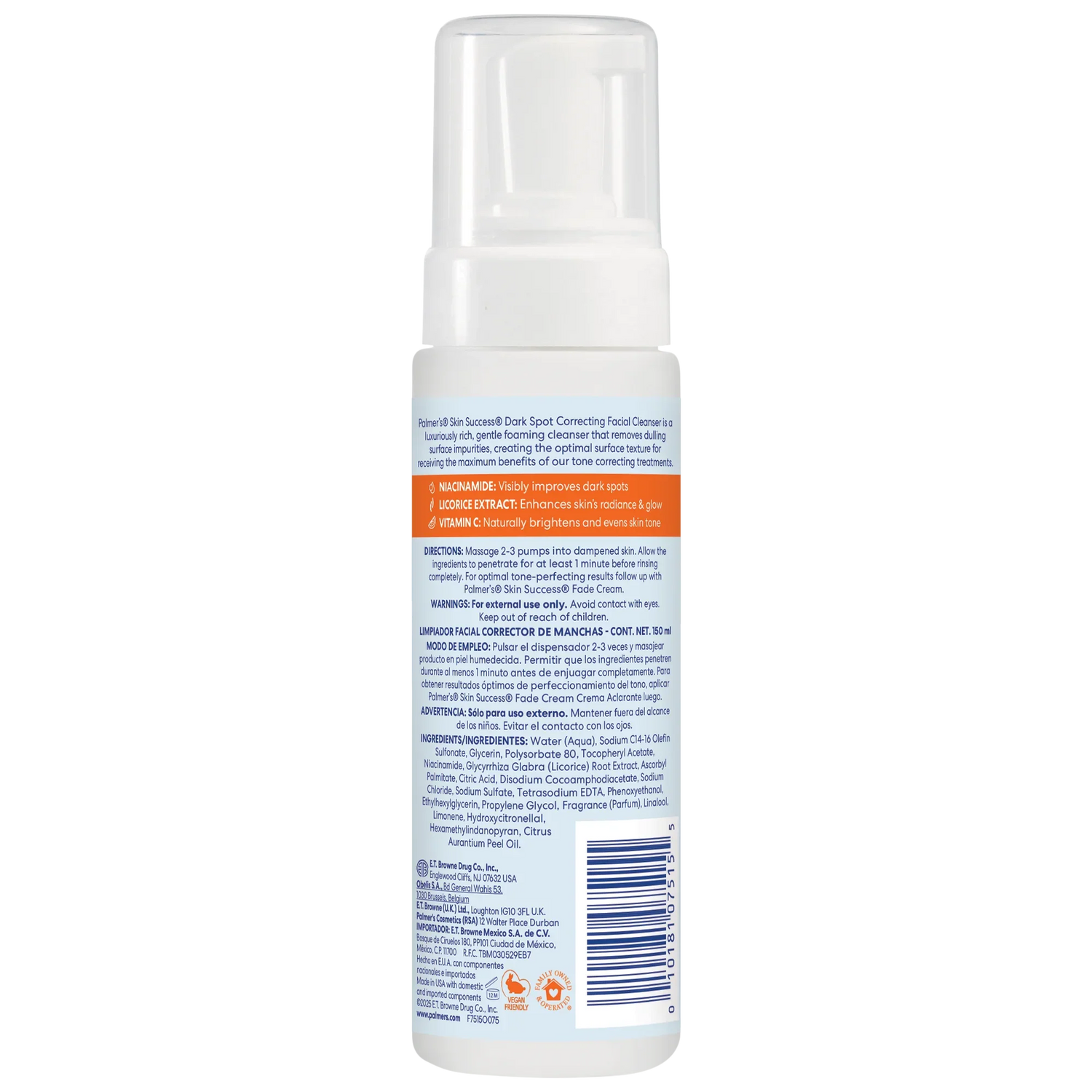 Dark Spot Correcting Facial Cleanser