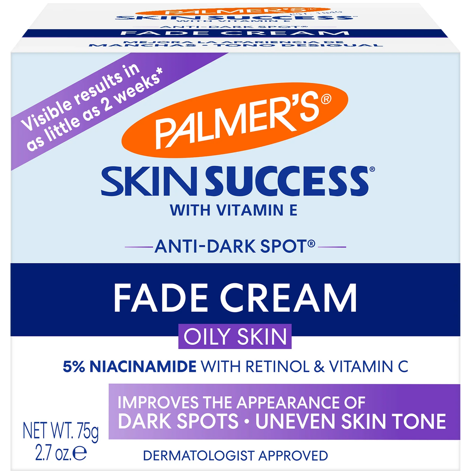 Skin Success Fade Cream – For Oily Skin 75gm