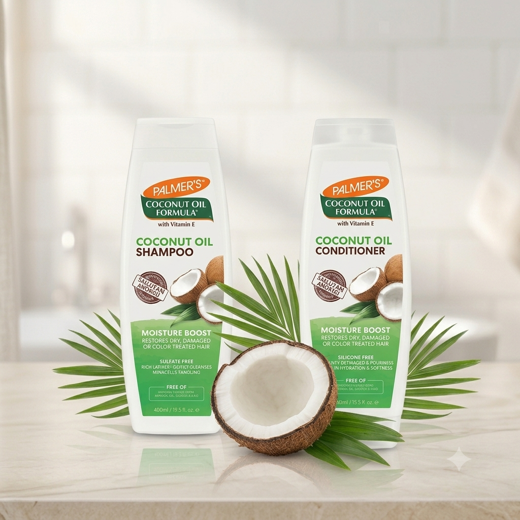 Coconut Shampoo + Coconut Conditioner – 15% Off